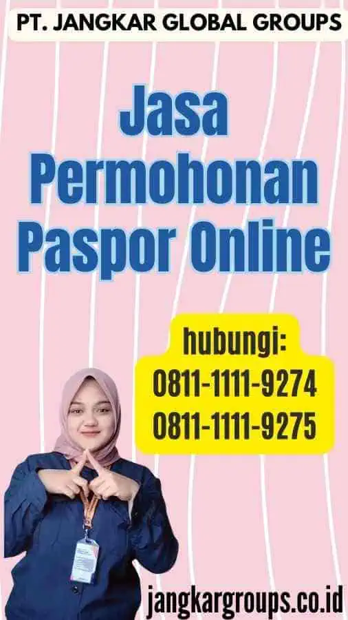 Jasa Permohonan Paspor Online