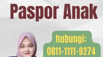 Jasa Perpanjang Paspor Anak