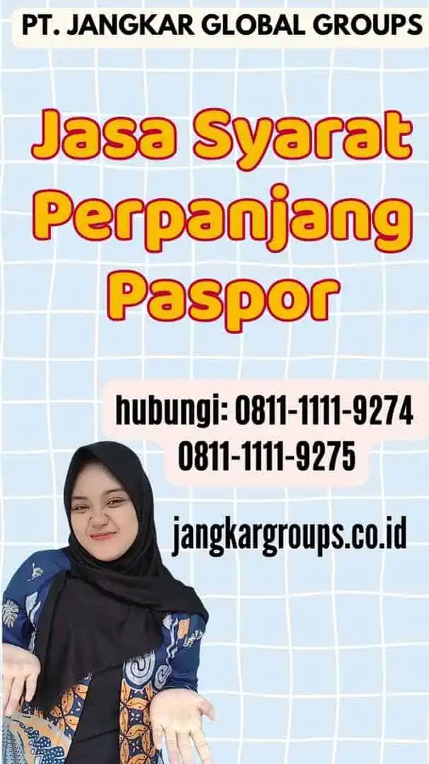 Jasa Syarat Perpanjang Paspor