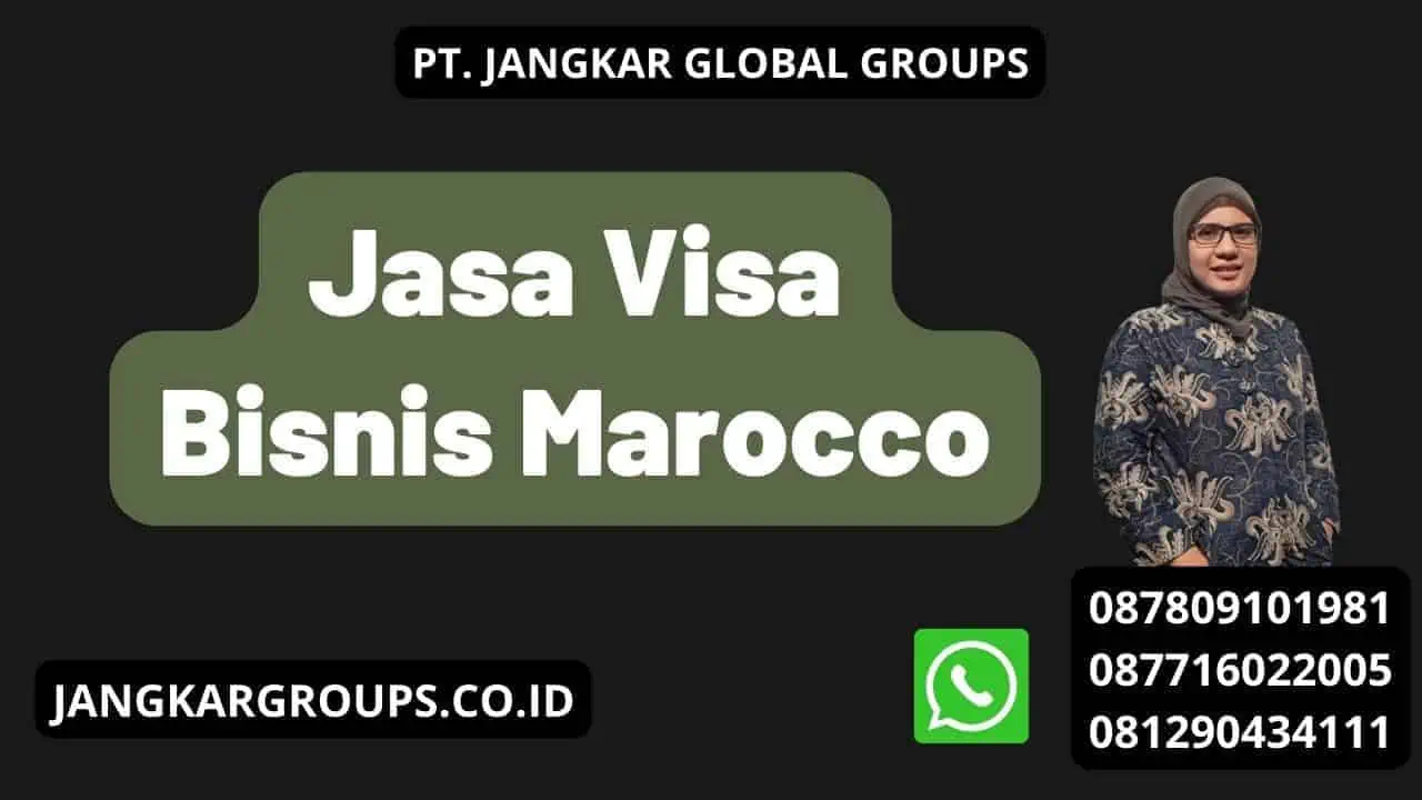 Jasa Visa Bisnis Marocco