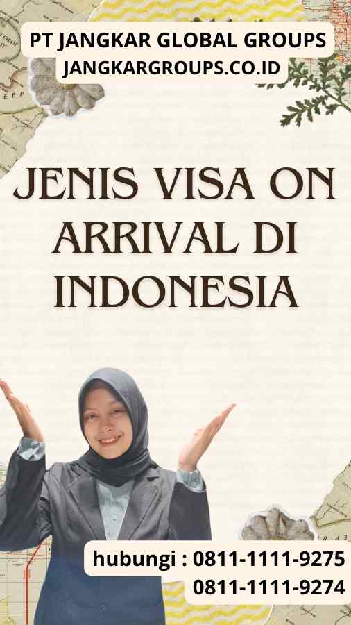 Jenis Visa On Arrival di Indonesia