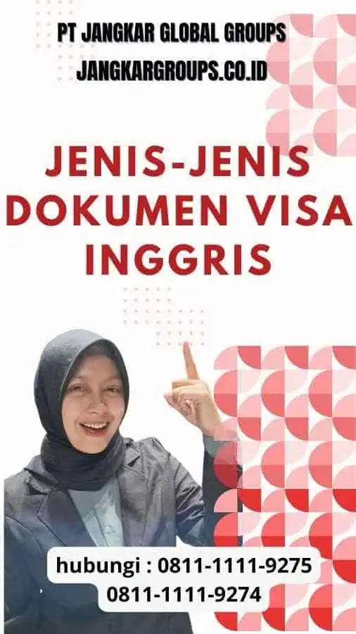 Jenis-jenis Dokumen Visa Inggris