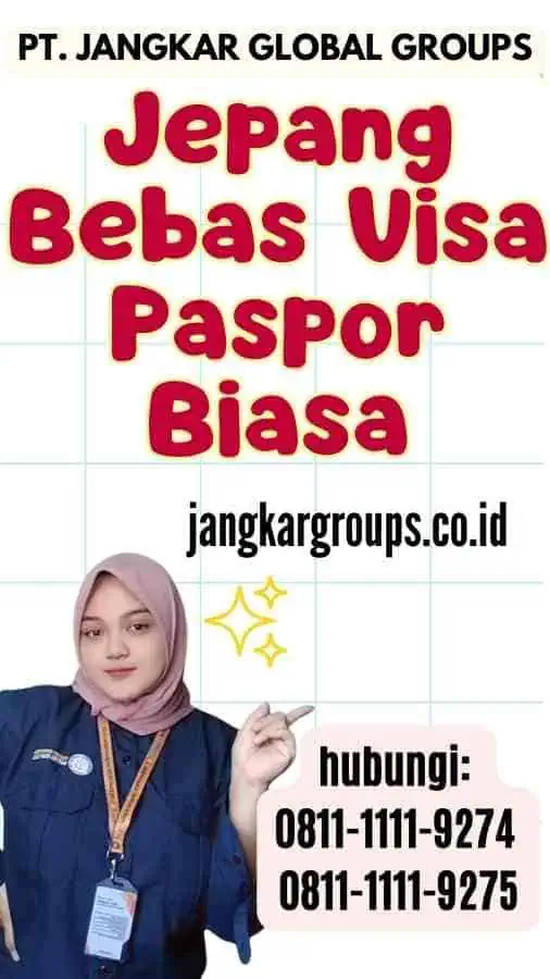 Jepang Bebas Visa Paspor Biasa