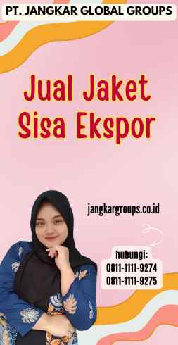 Jual Jaket Sisa Ekspor