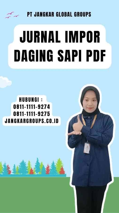 Jurnal Impor Daging Sapi Pdf