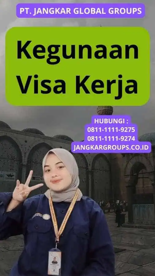 Kegunaan Visa Kerja