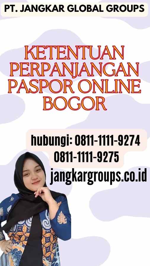 Ketentuan Perpanjangan Paspor Online Bogor