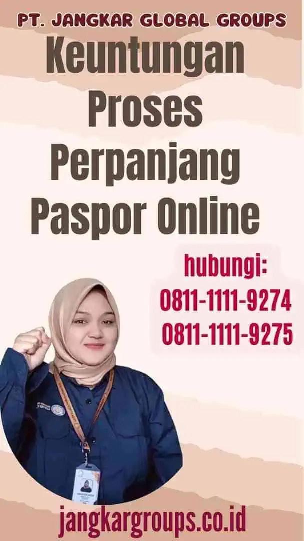 Keuntungan Proses Perpanjang Paspor Online