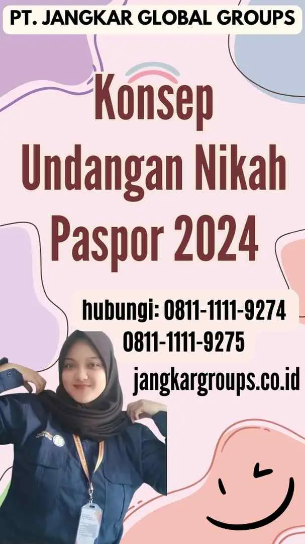 Konsep Undangan Nikah Paspor 2024