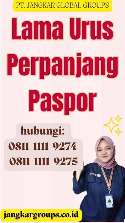 Lama Urus Perpanjang Paspor