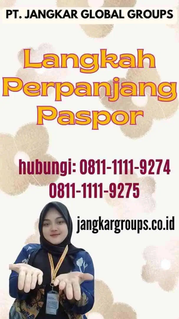 Langkah Perpanjang Paspor