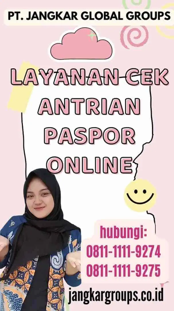 Layanan Cek Antrian Paspor Online