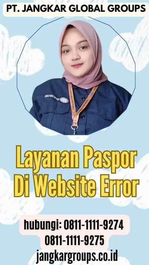 Layanan Paspor Di Website Error