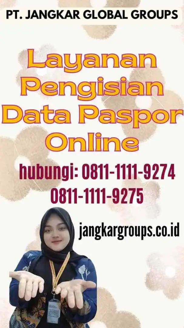 Layanan Pengisian Data Paspor Online