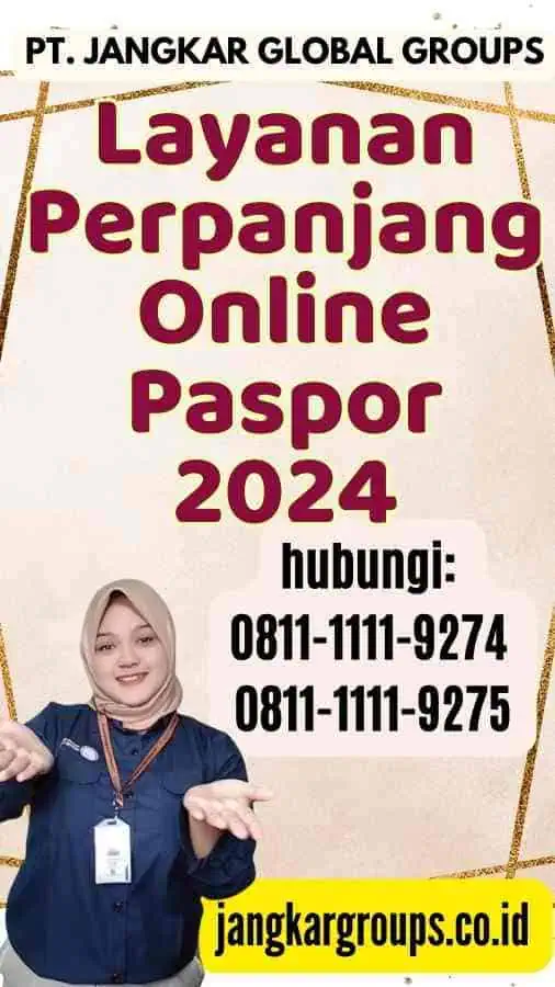 Layanan Perpanjang Online Paspor 2024