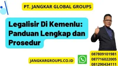 Legalisir Di Kemenlu: Panduan Lengkap dan Prosedur