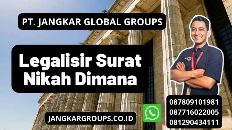 Legalisir Surat Nikah Dimana