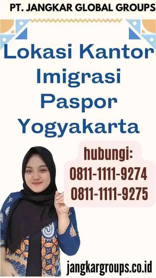 Lokasi Kantor Imigrasi Paspor Yogyakarta