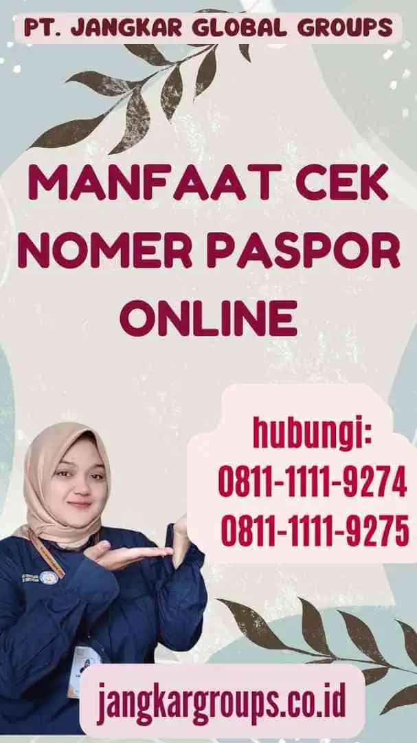 Manfaat Cek Nomer Paspor Online