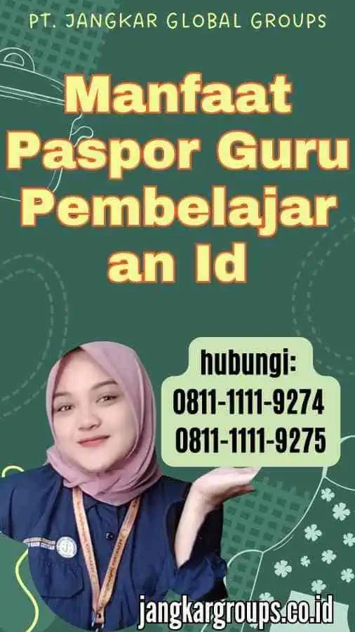 Manfaat Paspor Guru Pembelajaran Id