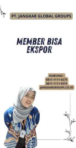 Member Bisa Ekspor