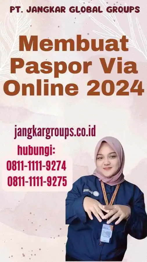 Membuat Paspor Via Online 2024