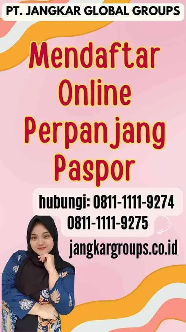 Mendaftar Online Perpanjang Paspor