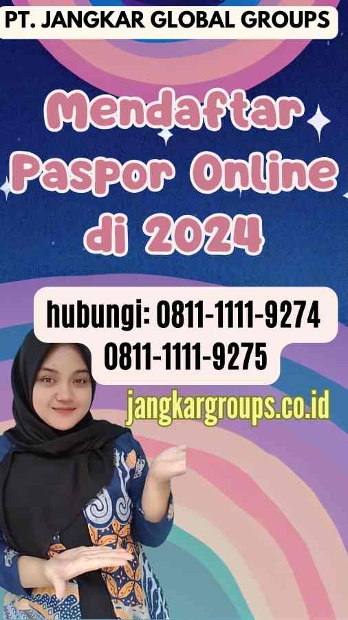 Mendaftar Paspor Online di 2024