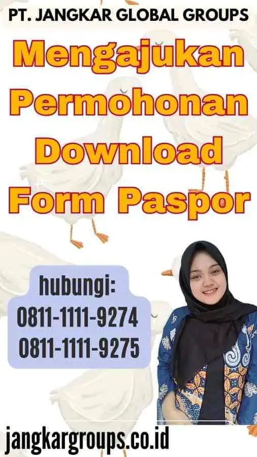 Mengajukan Permohonan Download Form Paspor