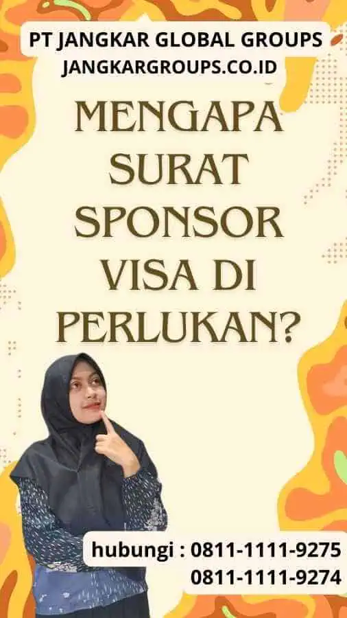 Mengapa Surat Sponsor Visa Di perlukan? : Contoh untuk Surat Sponsor Visa Jepang