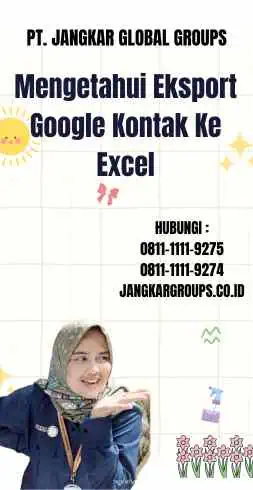 Mengetahui Eksport Google Kontak Ke Excel