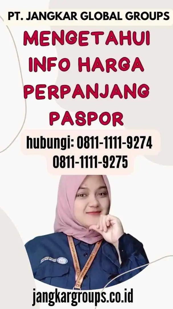 Mengetahui Info Harga Perpanjang Paspor