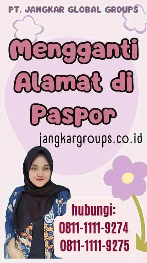 Mengganti Alamat di Paspor