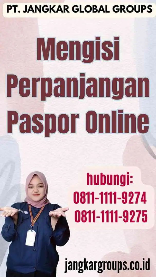 Mengisi Perpanjangan Paspor Online