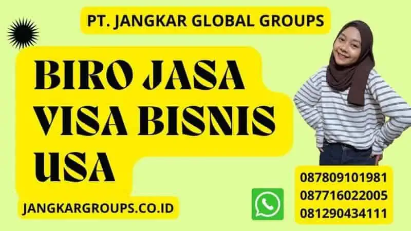 Biro Jasa Visa Bisnis USA