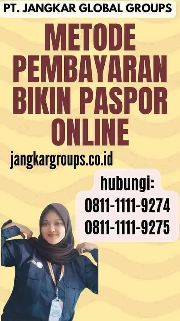 Metode Pembayaran Bikin Paspor Online