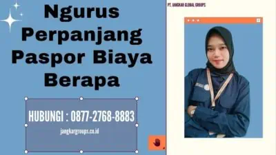 Ngurus Perpanjang Paspor Biaya Berapa