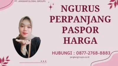 Ngurus Perpanjang Paspor Harga