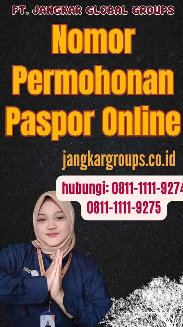 Nomor Permohonan Paspor Online