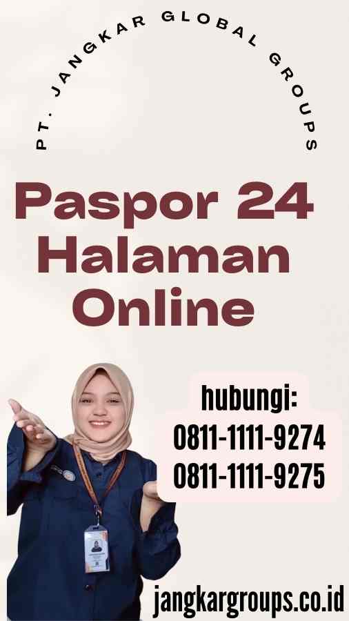 Paspor 24 Halaman Online