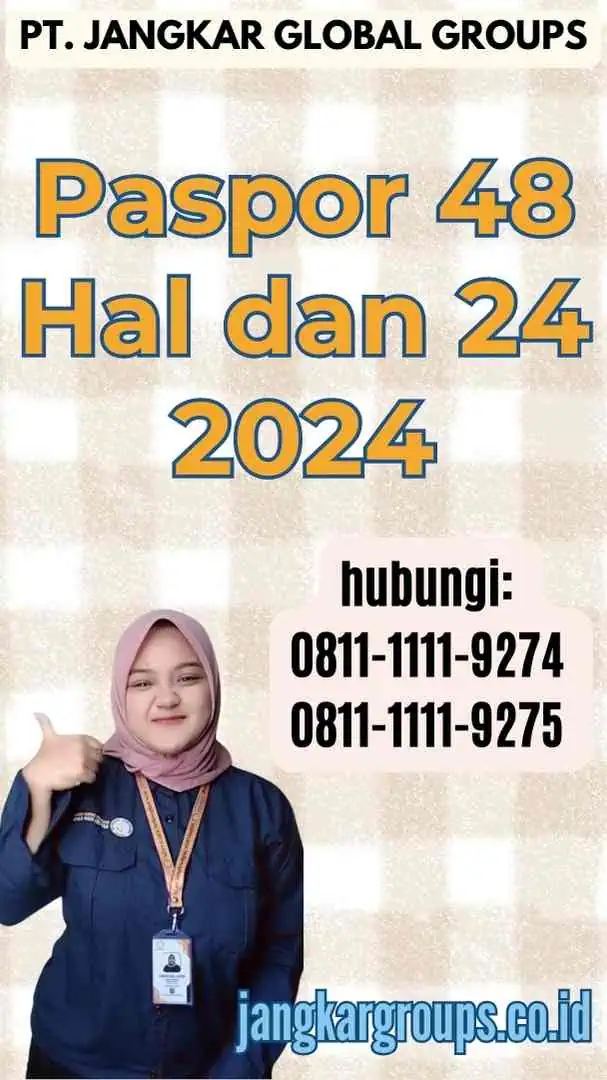 Paspor 48 Hal dan 24 2024