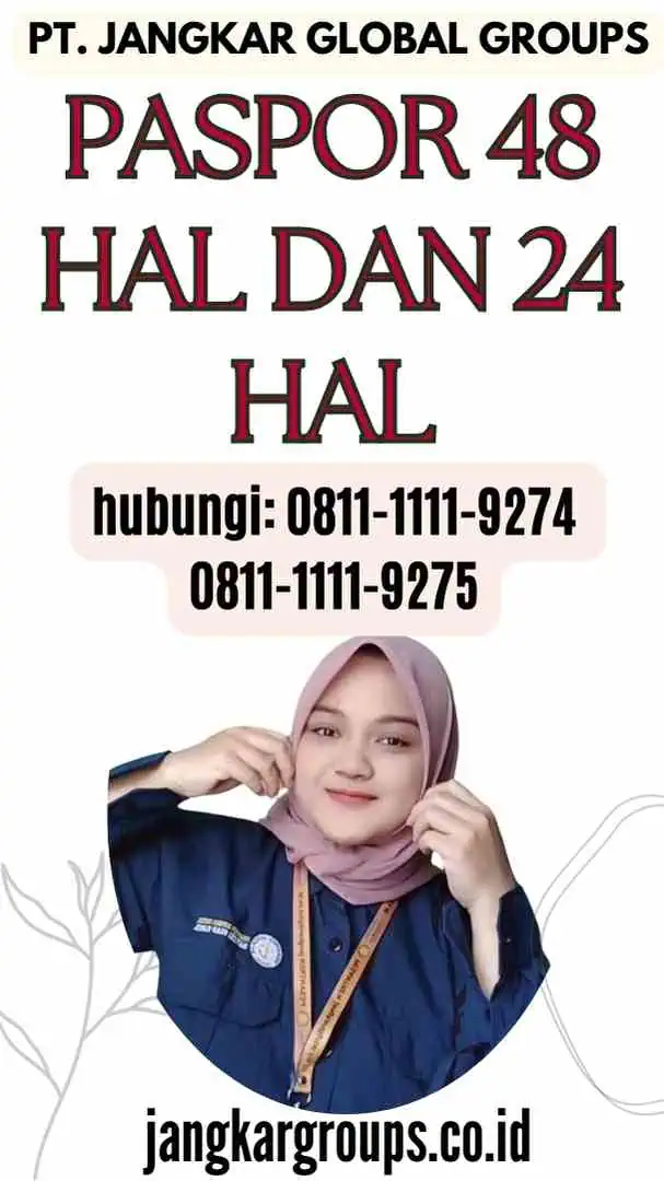 Paspor 48 Hal dan 24 Hal