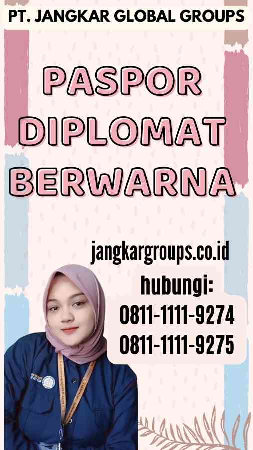 Paspor Diplomat Berwarna