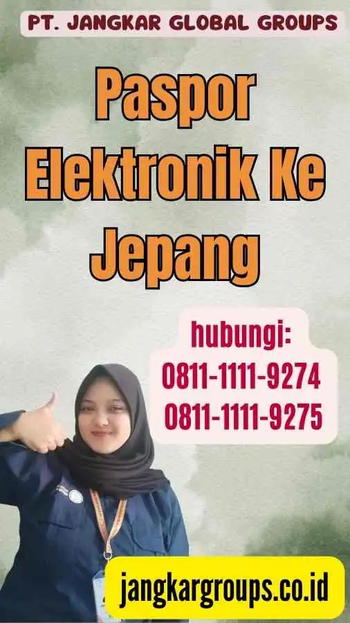 Paspor Elektronik Ke Jepang