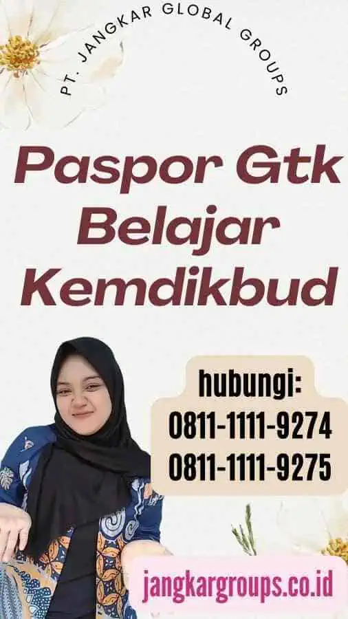 Paspor Gtk Belajar Kemdikbud