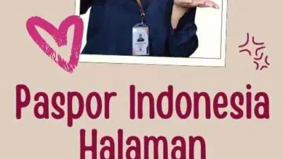 Paspor Indonesia Halaman Belakang