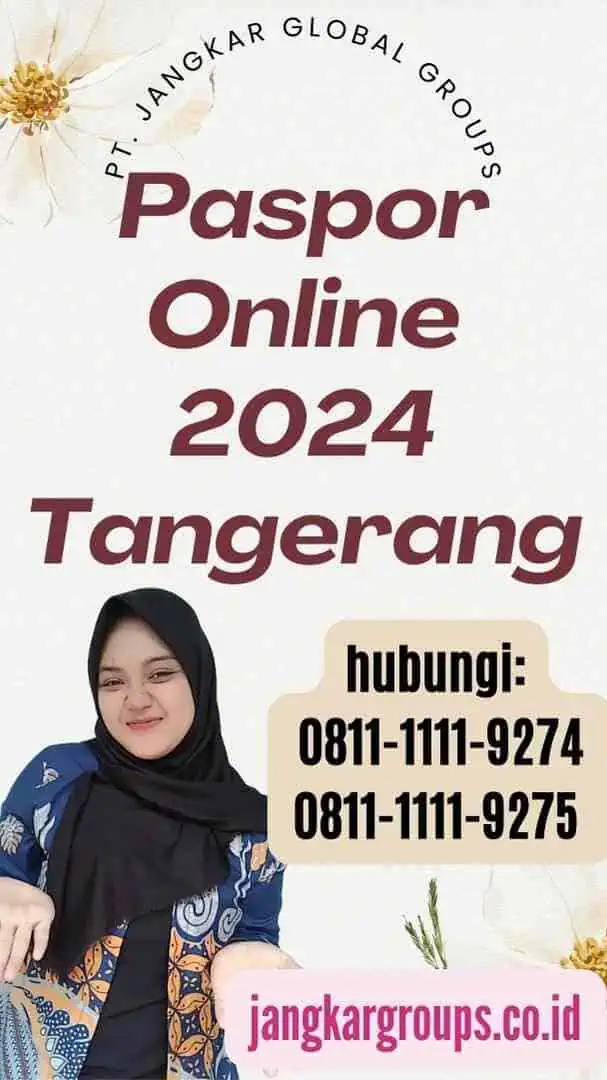 Paspor Online 2024 Tangerang