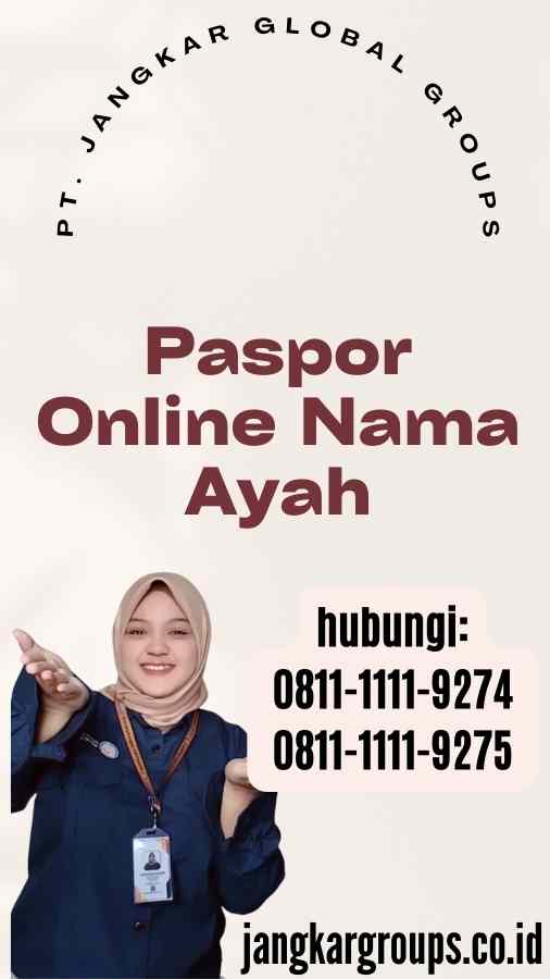 Paspor Online Nama Ayah