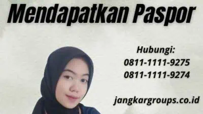 Paspor Online Tangerang Cara Mudah Mendapatkan Paspor