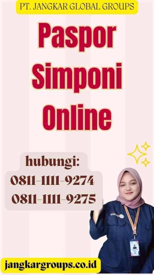 Paspor Simponi Online